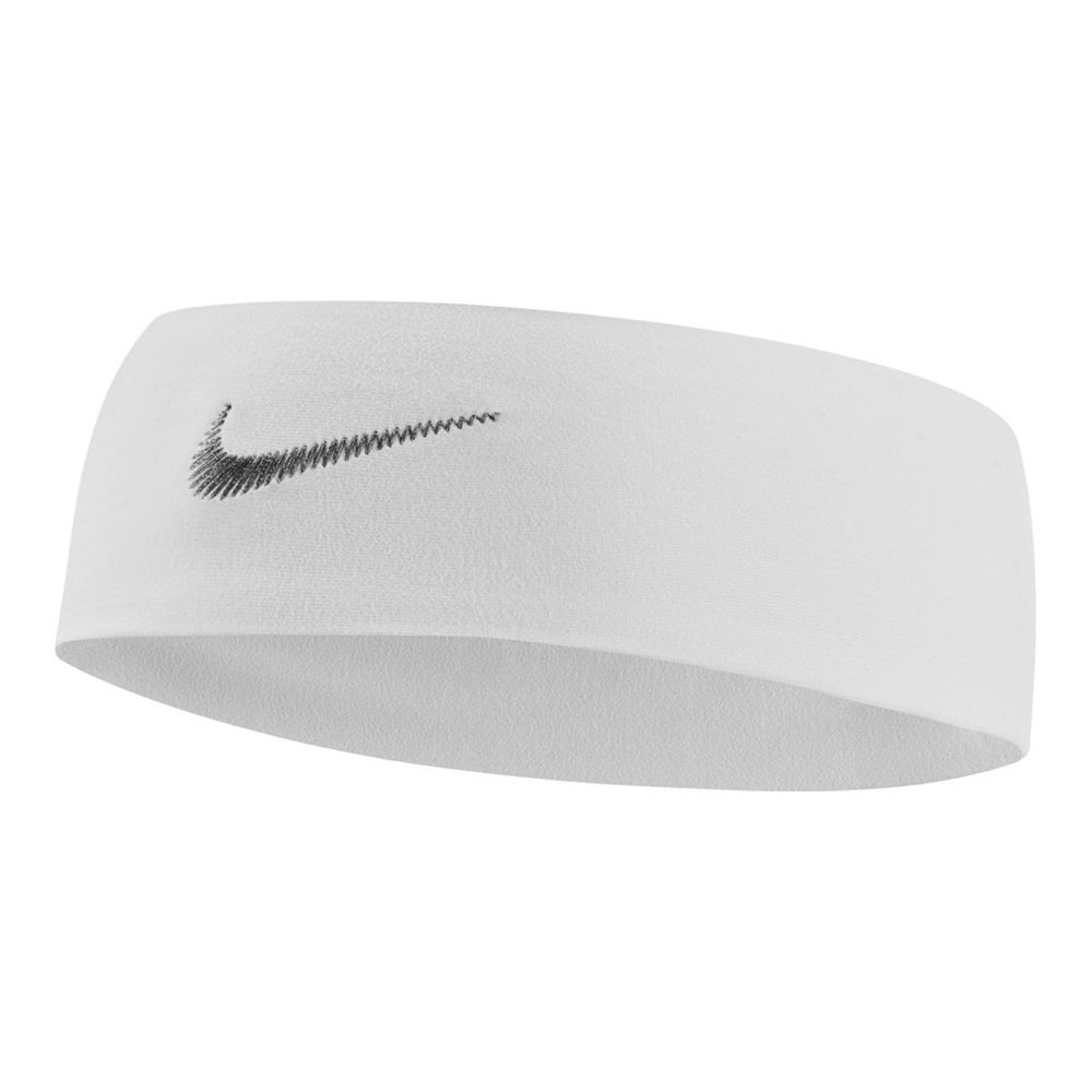 Nike Fury white workout headband